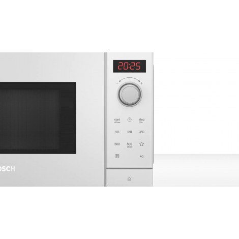 Bosch | FFL023MW0 | Microwave Oven | Free standing | 800 W | White - 2